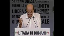 Bersani - Riforme, dobbiamo arrivare a uno Stato più leggero
