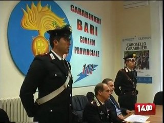 TG 20.11.09 Bari, capoclan si proteggeva con le telecamere