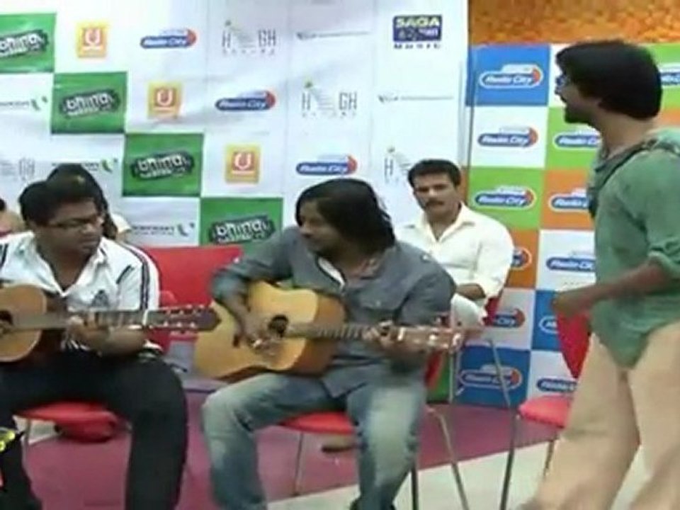 Live Singing By Band At Music Release Of "Bhindi Baazaar"