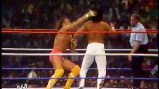 001. Ricky Steamboat vs. Randy Savage (WrestleMania III 1987 WWF Intercontinental Championship)