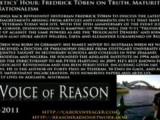 Fredrick Töben on Truth, Maturity and Social Nationalism The Heretics’ Hour