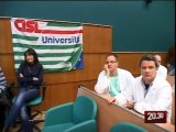 TG 30.11.09 Sciopero Cisl, ancora tensione tra Università e Policlinico di Bari
