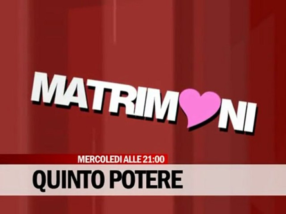 "Quinto Potere", nella seconda puntata riflettori puntati sul matrimonio