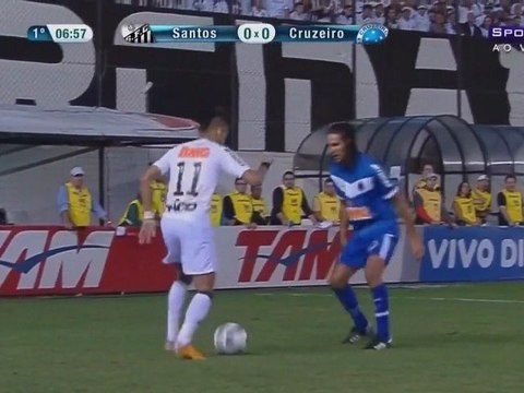 Neymar rend fous les joueurs de Cruzeiro !