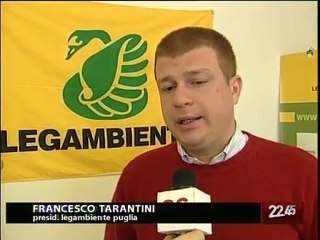 TG 09.12.09 Legambiente Puglia: "Troppo cemento lungo i corsi dacqua"