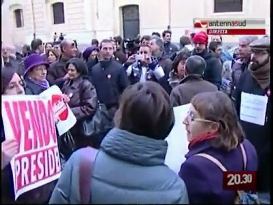 TG 28.12.09 Per il Pd pugliese una giornata da dimenticare