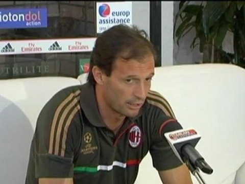 Allegri: Rispetto il Barca, ma siamo il Milan