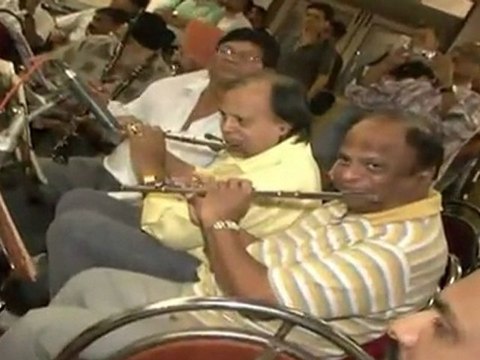 Violin Music Piece Of Song At Pyarelal's Live Music Concert