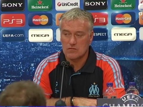 Conférence de presse de Didier Deschamps avant Olympikao-OM (extrait)