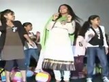 Sporting Neetu Chandra Dances On Char Baj Gaye With Small Kids At An Event