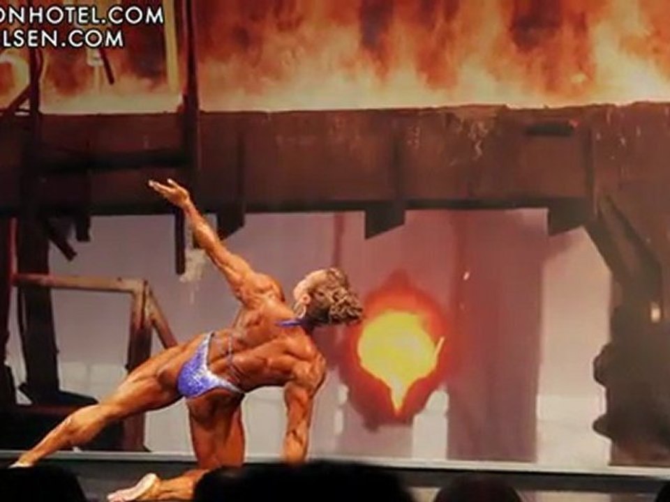 Helle nielsen at the fibo power pro