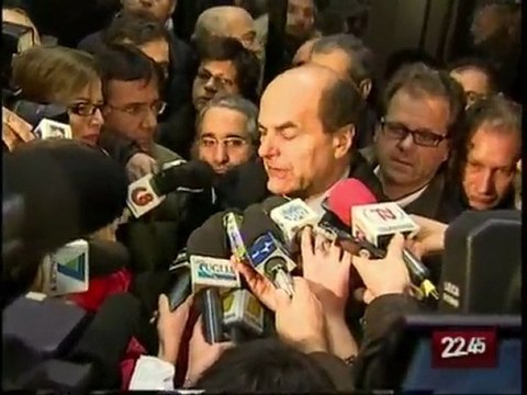 TG 21.01.10 Bersani: Le Primarie non sono una battaglia