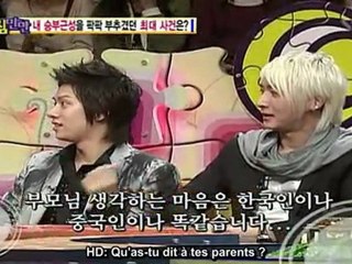 071015 SBS Yashinmama - Heechul & Hangeng Cut - Partie 2/2