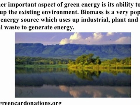 Green Energy | Sources and Benefits of Green Energy