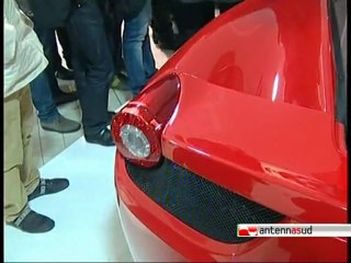 TG 13.02.10 A Bari il nuovo "mostro" Ferrari, la 458 Italia