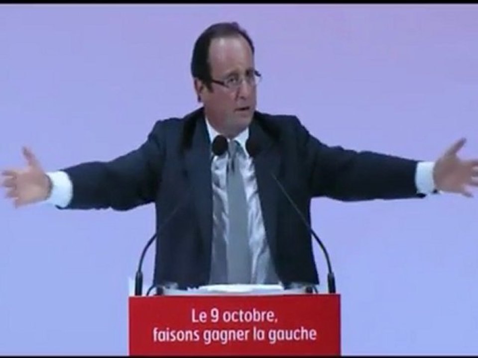 Meeting de Paris - Discours de François Hollande