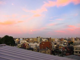 Setting Moon, Early Morning - Sept. 13