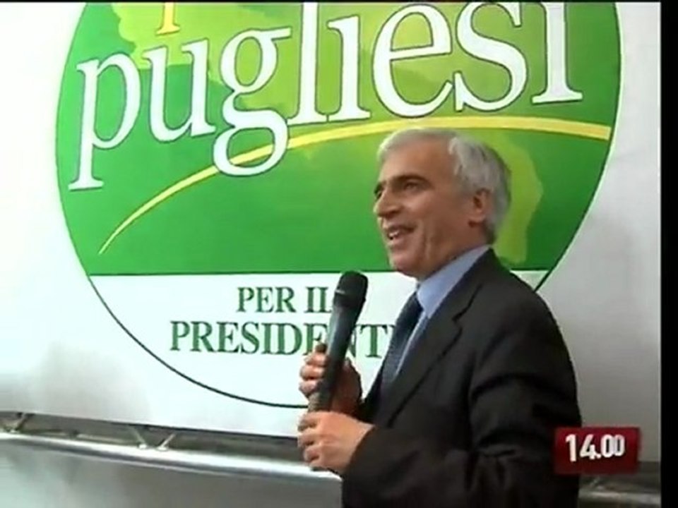 TG 16.02.10 Palese: "Perché Vendola non parla sulla candidatura di Nicastro?"