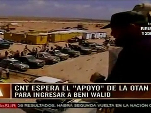 OTAN intensificó bombardeos en Sirte y Beni Walid