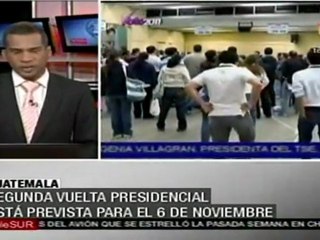 Incertidumbre en Guatemala ante retraso en conteo de votos
