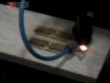 1mm Wood Deep Laser Engraving Equipment demo