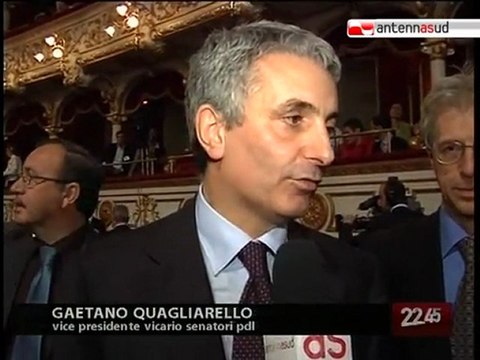 TG 21.06.10 Quagliariello-Vendola, sfida di idee e di valori