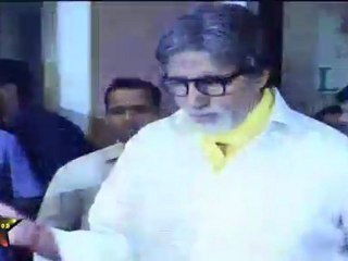 Amitabh Bachchan All Praises Aamir At Success Party Of 'Lagaan'