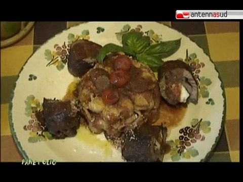 Pane e olio - su Antenna Sud | Orecchiette con involtino di podolica