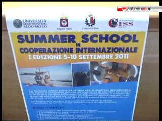 TG 05.09.11 Prende il via oggi a Bari la "Summer School"