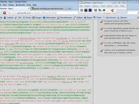 SPIN REWRITER - Excellent High-Tech Spinning Program