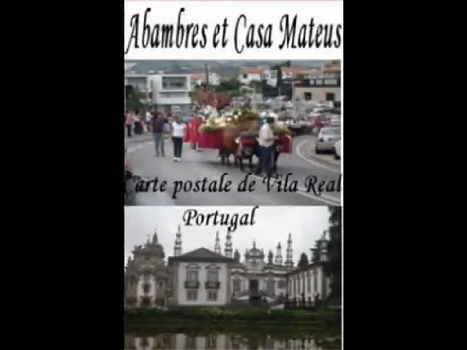 Carte postale de la region de Vila Real 2011