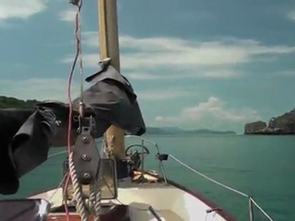 Sailing Ang Thong National Marine Park Thailand