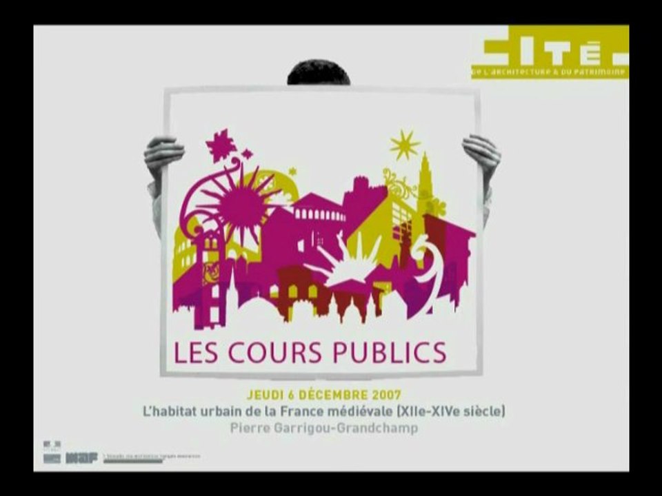 03. L'habitat urbain de la France médiévale (XIIe - XIVe siècles)