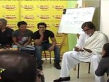 Amitabh Bachchan & Cast Of Aarakshan At Radio Mirchi