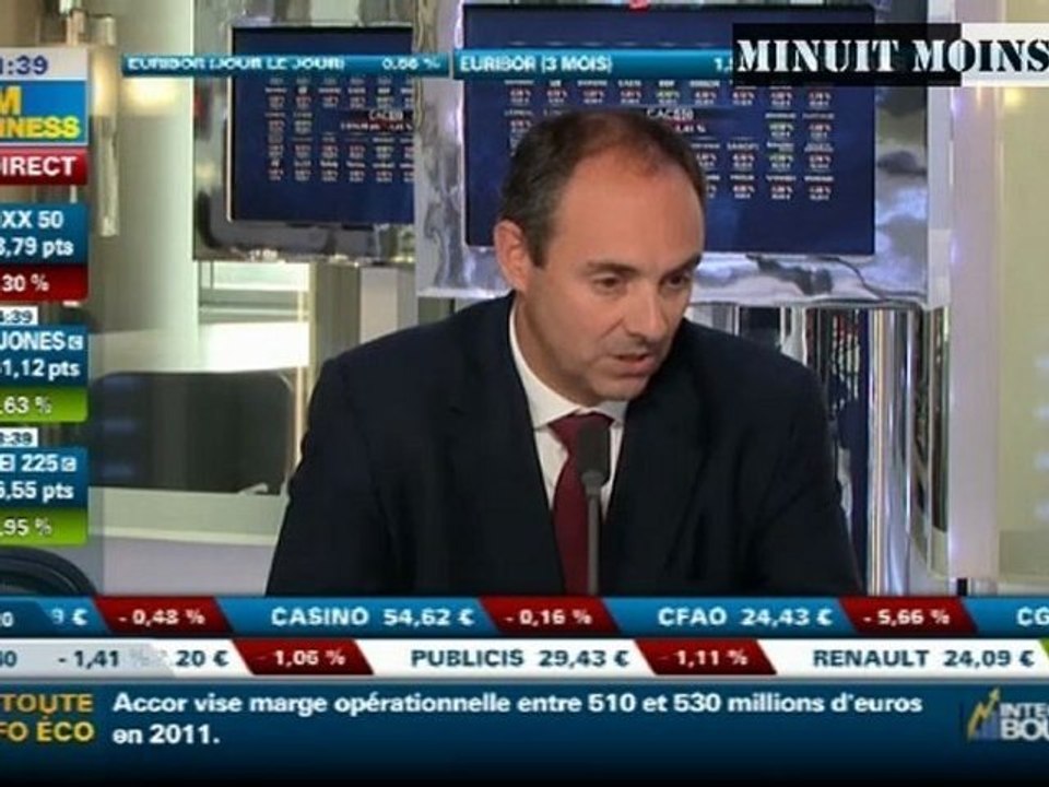Olivier Delamarche - 13/09/2011 - On a des politiques qui sont totalement incompétents - BFM Business - 13 septembre 2011