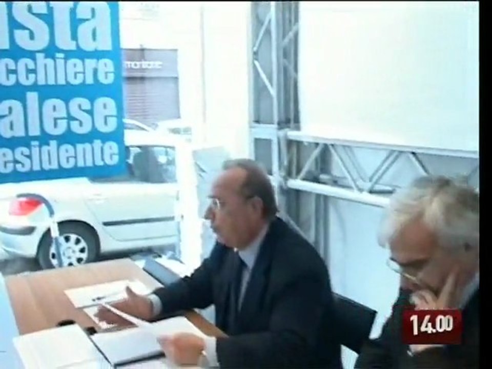 TG 08.03.10 Marmo: "L'agricoltura pugliese un disastro firmato Vendola"