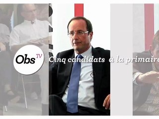 Primaire PS : les candidats face à "l'Obs"