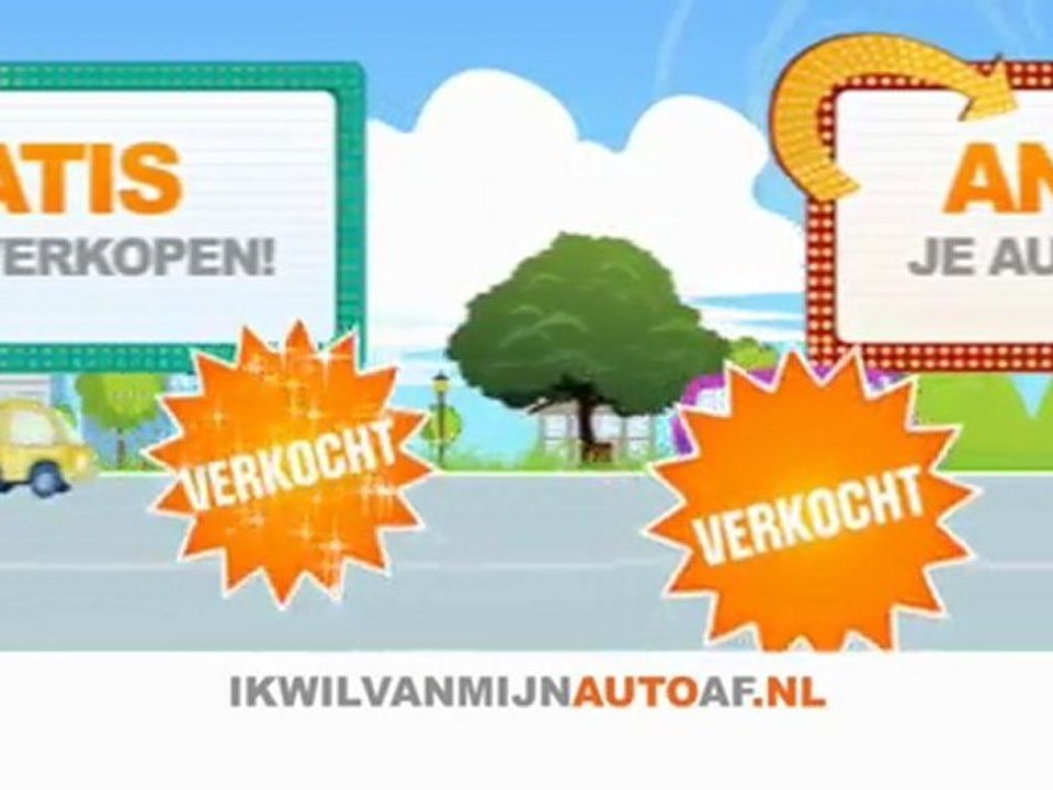 ikwilvanmijnautoaf.nl Auto verkopen TV commercial