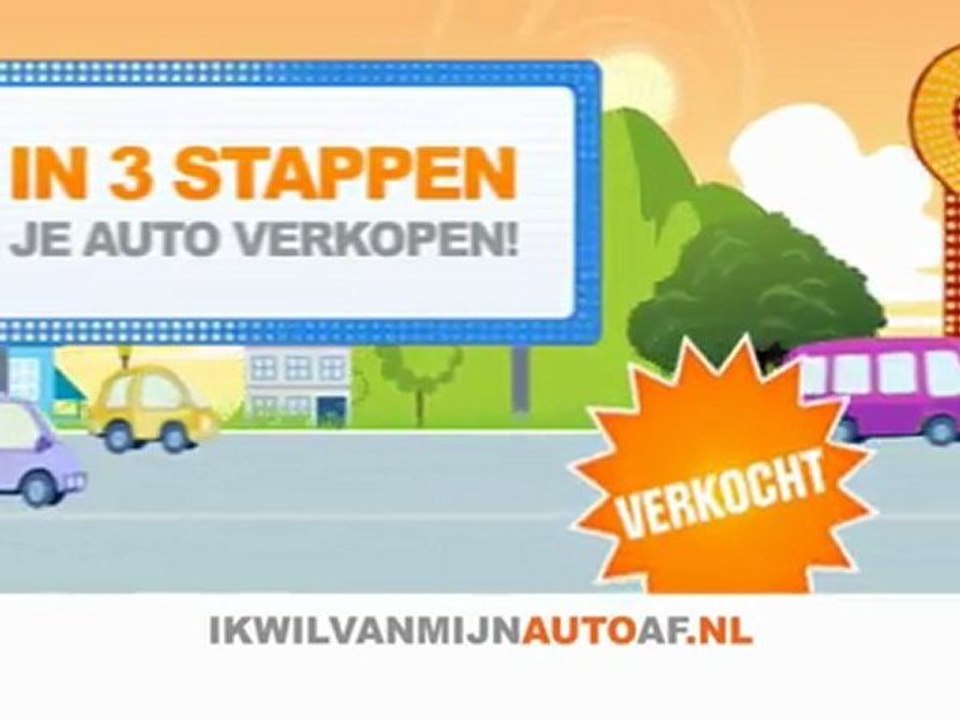 ikwilvanmijnautoaf.nl De lange auto verkopen TV commercial