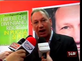 TG 22.03.10 Lutto nel centrosinistra pugliese