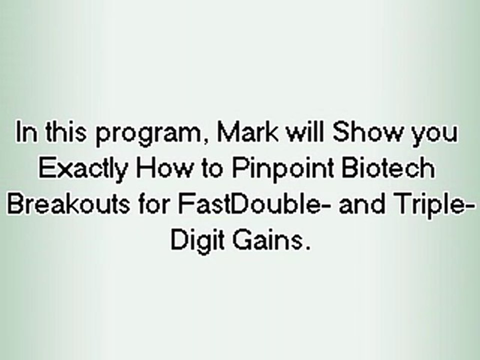 See the Results of the BioTech Breakout Trader