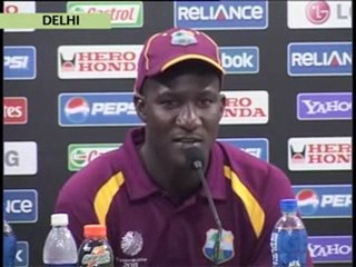 West indies disappointed with first match loss
