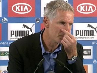 Conférence de presse après Bordeaux-Lille