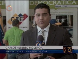 CNE discute calendario electoral