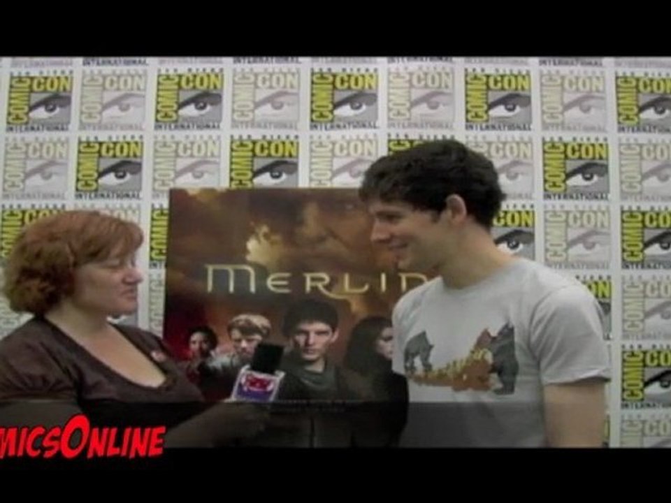 SDCC 2011- Merlin - Interview Colin Morgan ComicsOnline