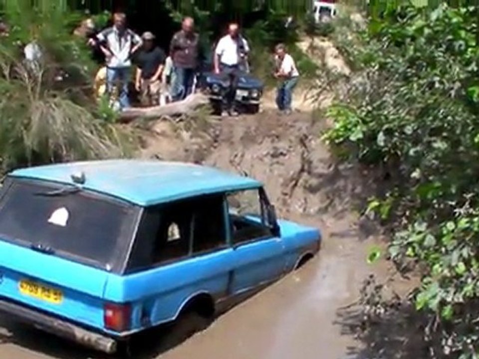 range rover V8 bourbier French National 2011