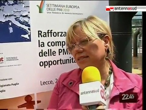 TG 26.05.10 La Regione Puglia dalla parte delle piccole e medie imprese