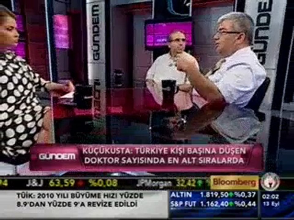 Göğüs Hastalıkları Uzmanı Prof. Dr. Ahmet Rasim Küçükusta ve TTB Merkez Konseyi Üyesi Dr. Hüseyin Demirdizen, Avrupa'dan doktor getirilmesini değerlendiriyor.