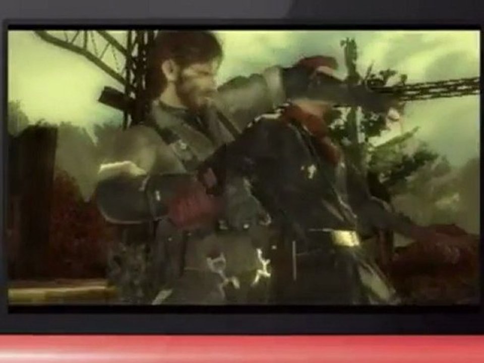 Metal Gear Solid Snake Eater 3D - Conférence 3DS 2011 Trailer