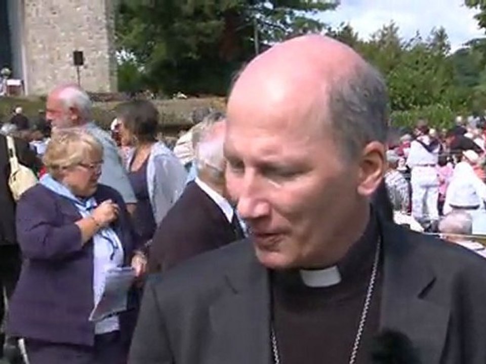 Mgr d'Ornellas évoque la famille et l'esprit Saint lors du Pèlerinage de la Peinière